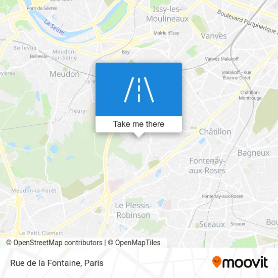 Rue de la Fontaine map