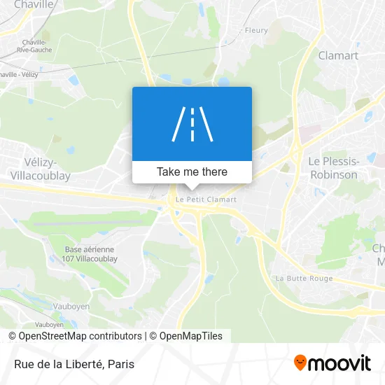 Rue de la Liberté map