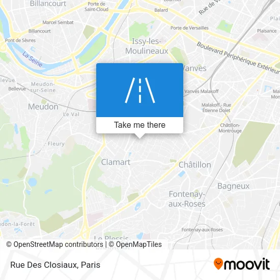 Rue Des Closiaux map