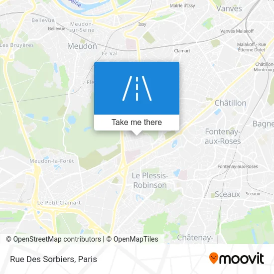 Rue Des Sorbiers map