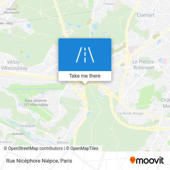 Rue Nicéphore Niépce map