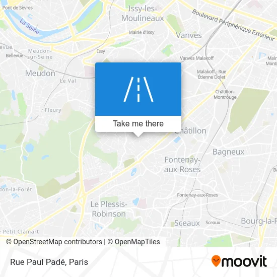 Rue Paul Padé map