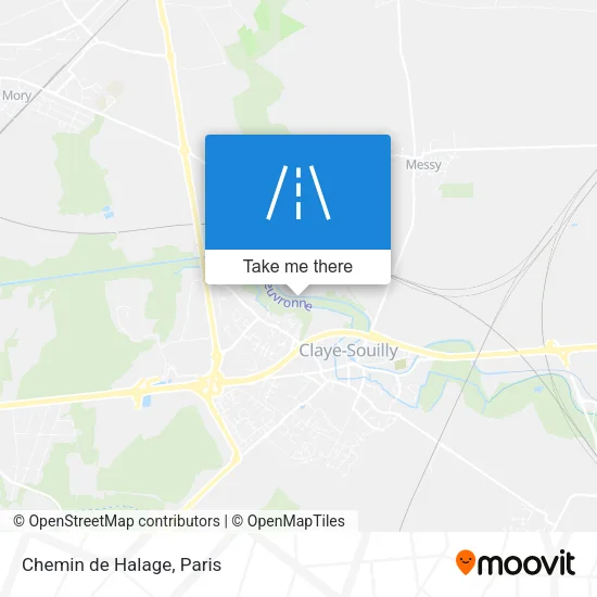 Chemin de Halage map