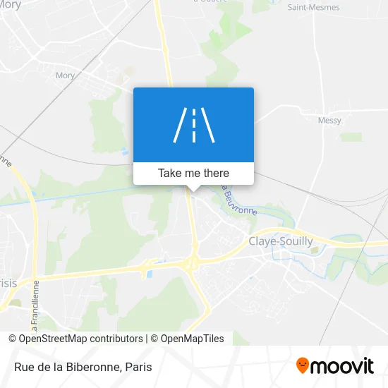 Rue de la Biberonne map