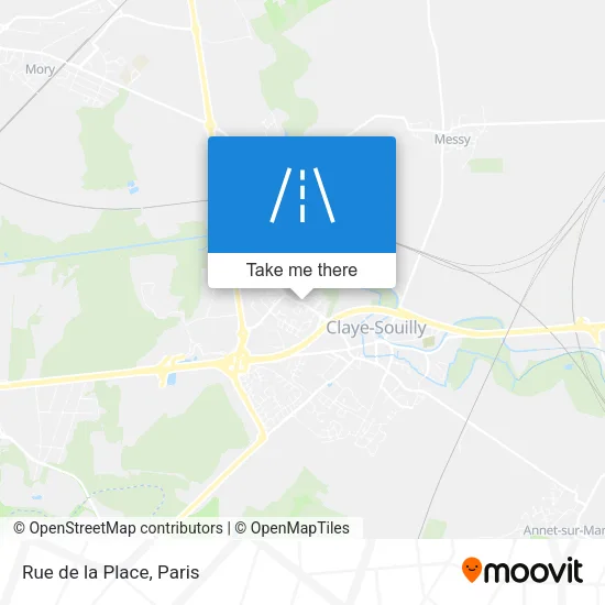 Rue de la Place map