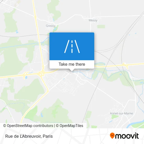 Rue de L'Abreuvoir map