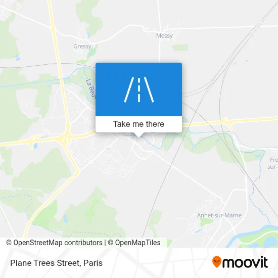 Rue Des Platanes map