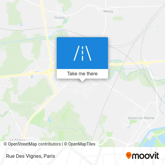 Rue Des Vignes map