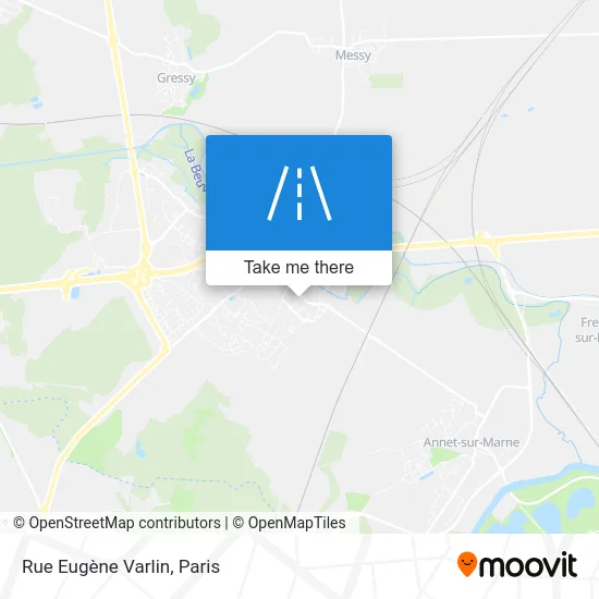 Rue Eugène Varlin map