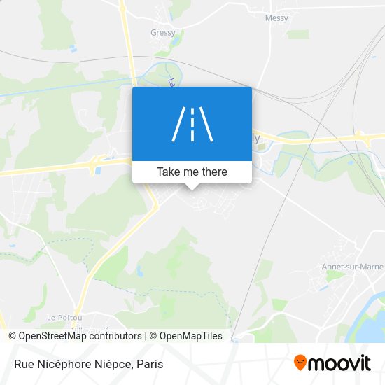 Rue Nicéphore Niépce map