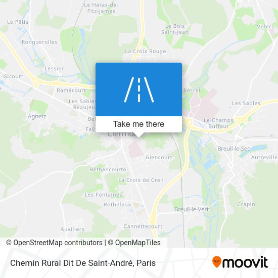 Chemin Rural Dit De Saint-André map