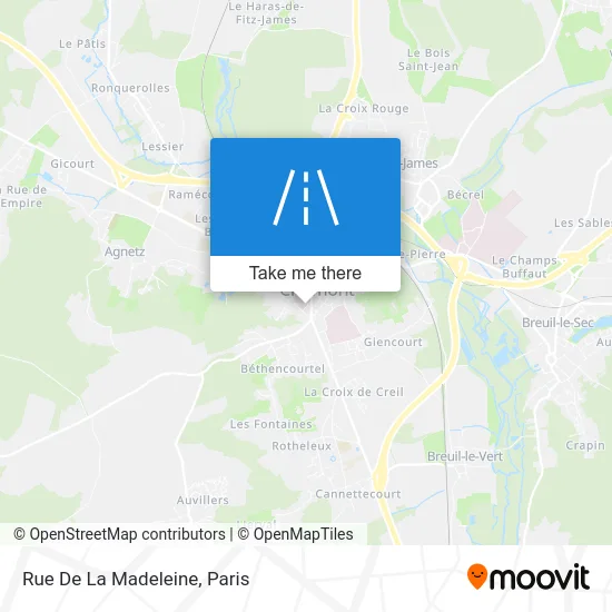 Rue De La Madeleine map