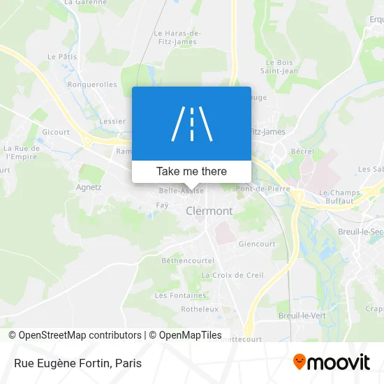 Rue Eugène Fortin map