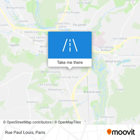Rue Paul Louis map