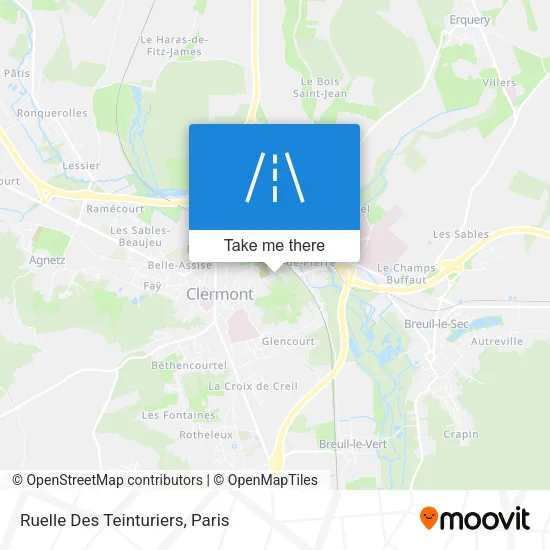 Ruelle Des Teinturiers map