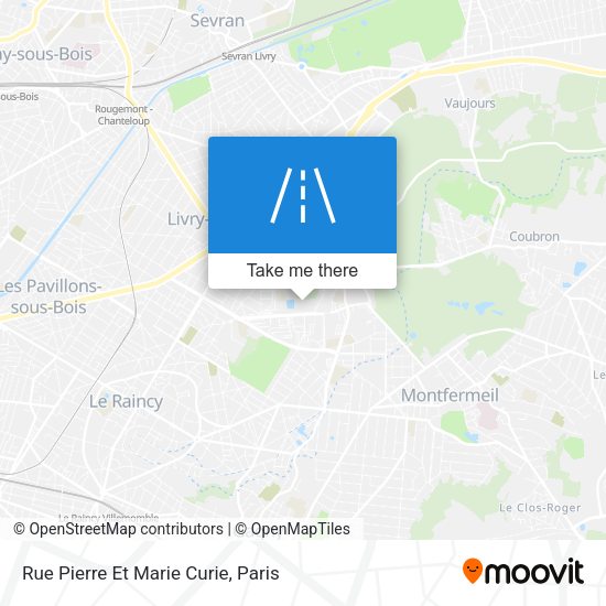 Rue Pierre Et Marie Curie map