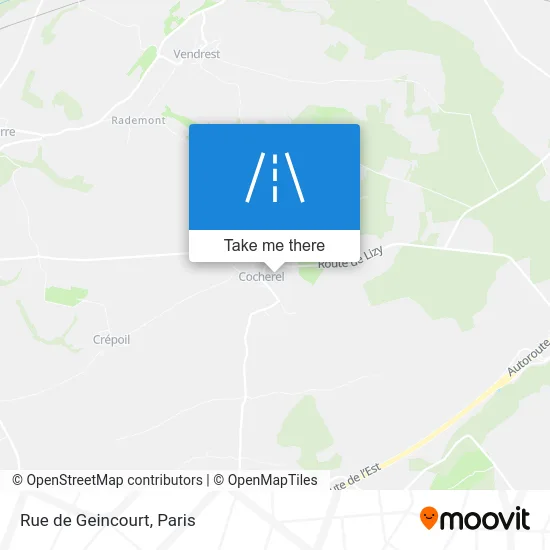 Rue de Geincourt map