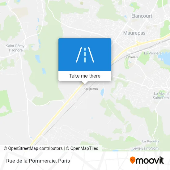 Rue de la Pommeraie map