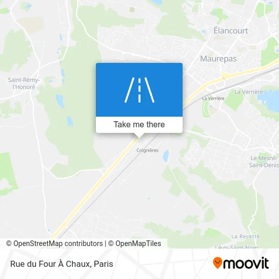 Rue du Four À Chaux map