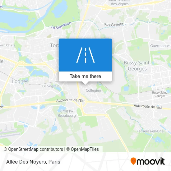 Allée Des Noyers map