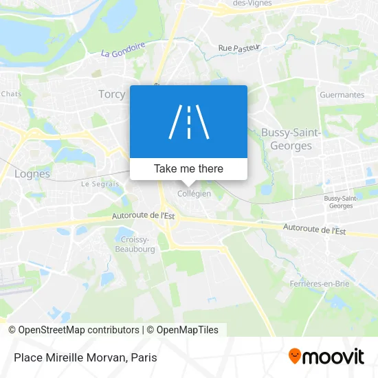 Place Mireille Morvan map