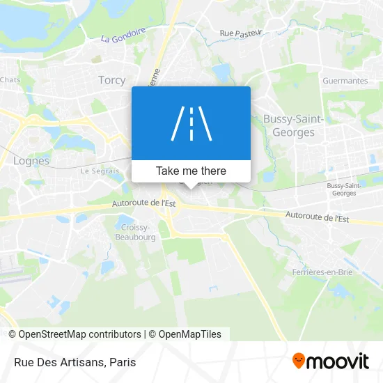 Rue Des Artisans map
