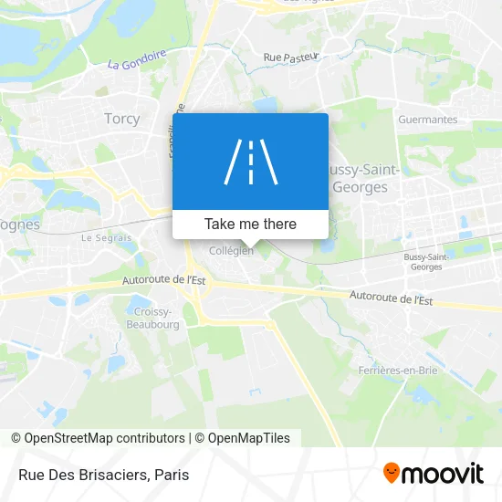 Rue Des Brisaciers map