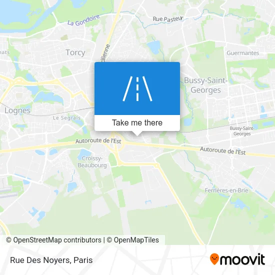 Rue Des Noyers map