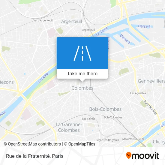 Rue de la Fraternité map