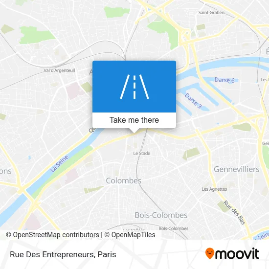 Rue Des Entrepreneurs map