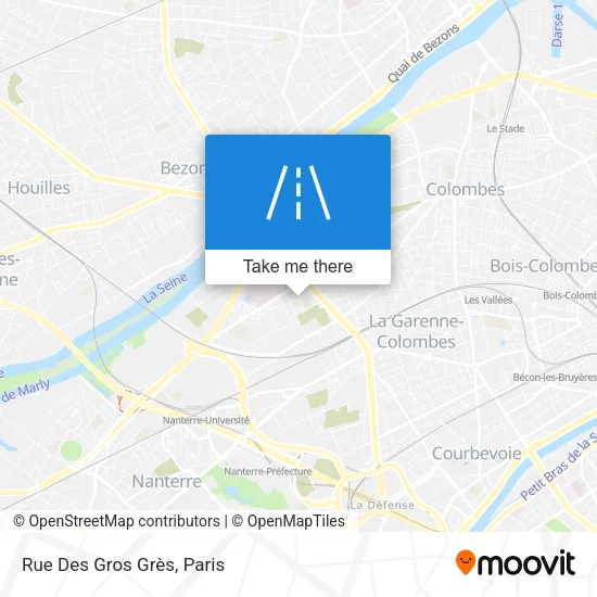 Rue Des Gros Grès map
