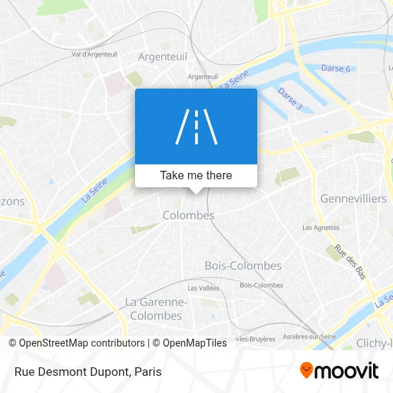 Rue Desmont Dupont map