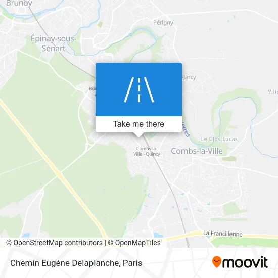 Chemin Eugène Delaplanche map