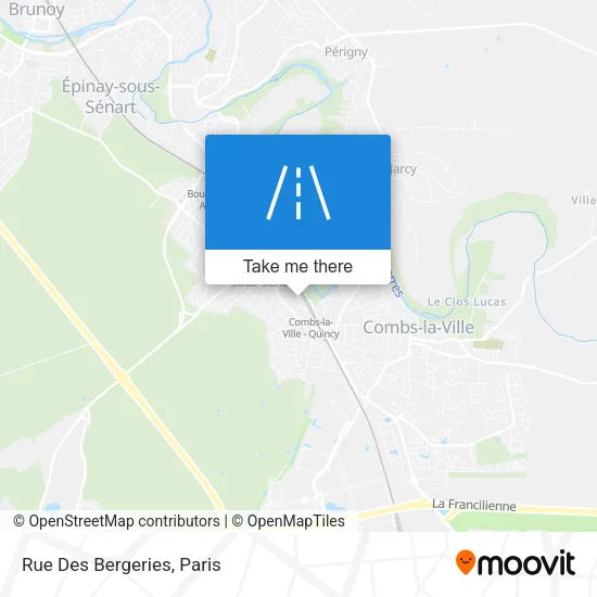 Rue Des Bergeries map