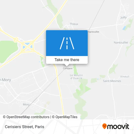 Rue Des Cerisiers map