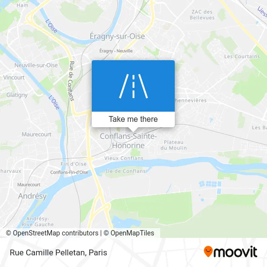 Rue Camille Pelletan map