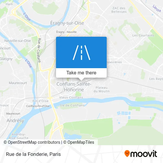 Rue de la Fonderie map