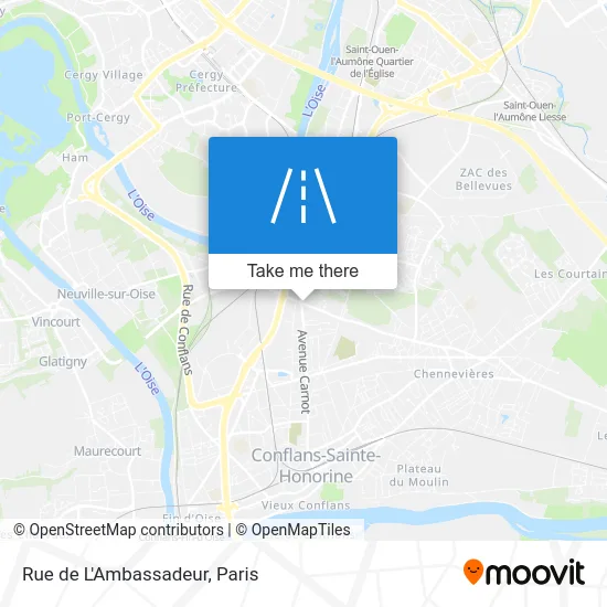 Rue de L'Ambassadeur map