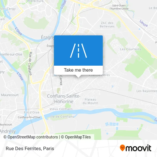 Rue Des Ferrites map