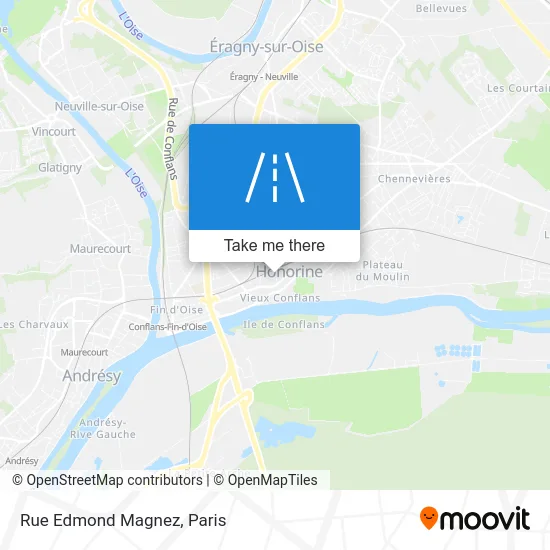 Rue Edmond Magnez map