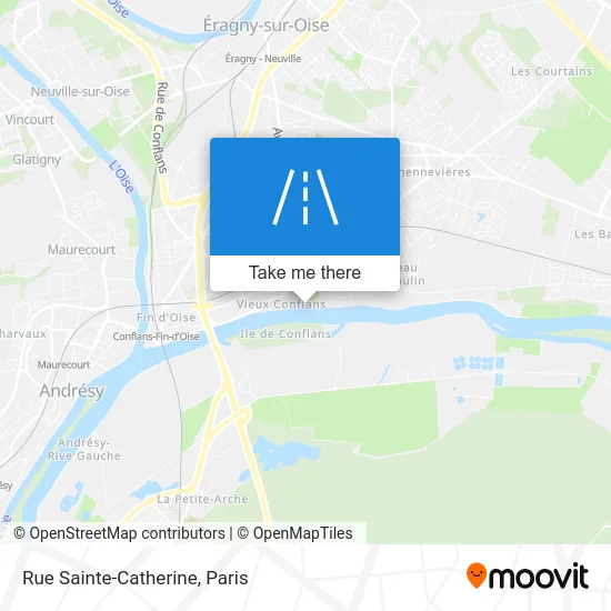 Rue Sainte-Catherine map