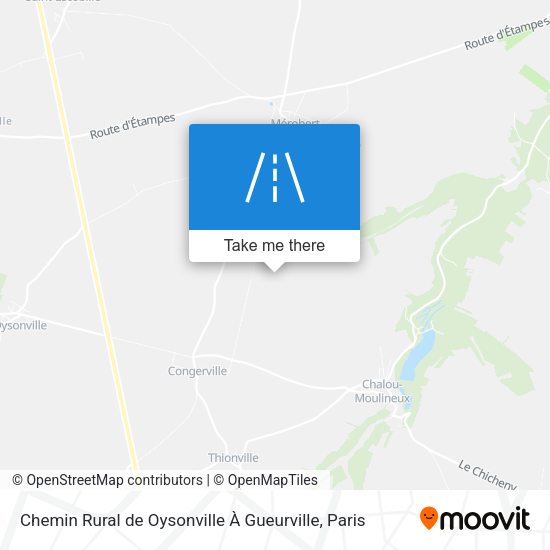 Chemin Rural De Oysonville À Gueurville map