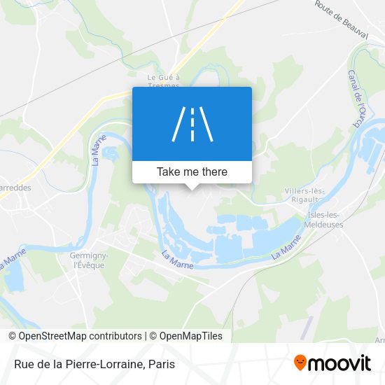 Rue de la Pierre-Lorraine map