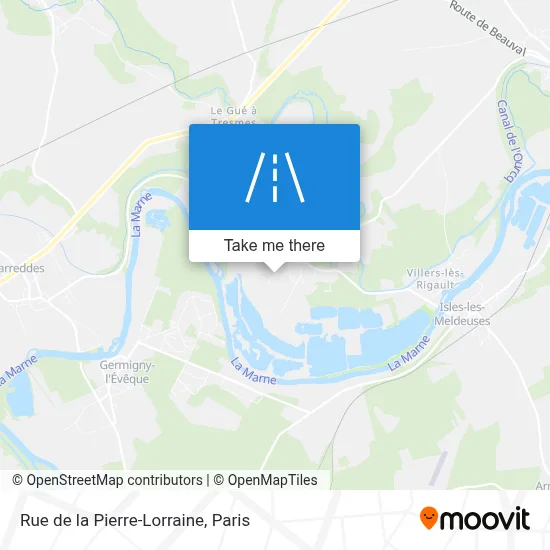 Rue de la Pierre-Lorraine map