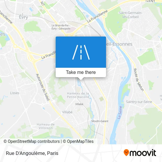 Rue D'Angoulême map