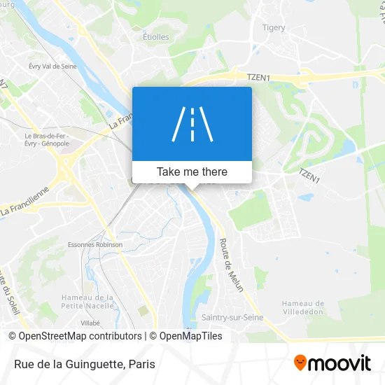 Rue de la Guinguette map