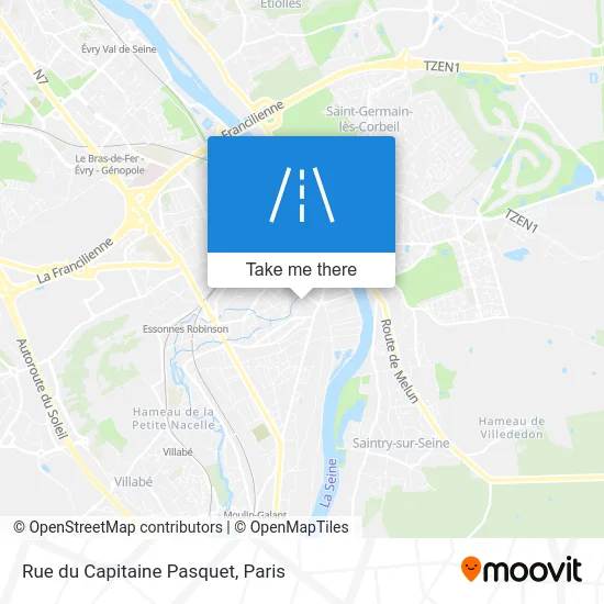 Rue du Capitaine Pasquet map
