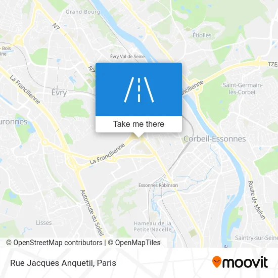Rue Jacques Anquetil map