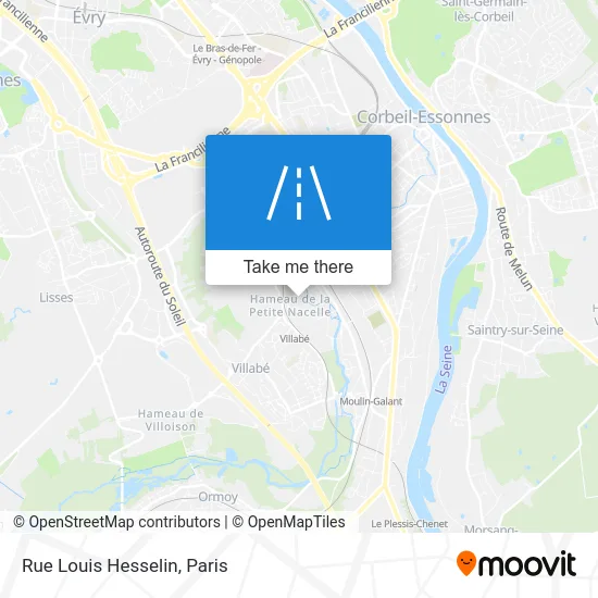 Rue Louis Hesselin map