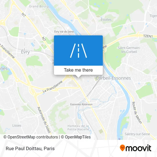Rue Paul Doittau map